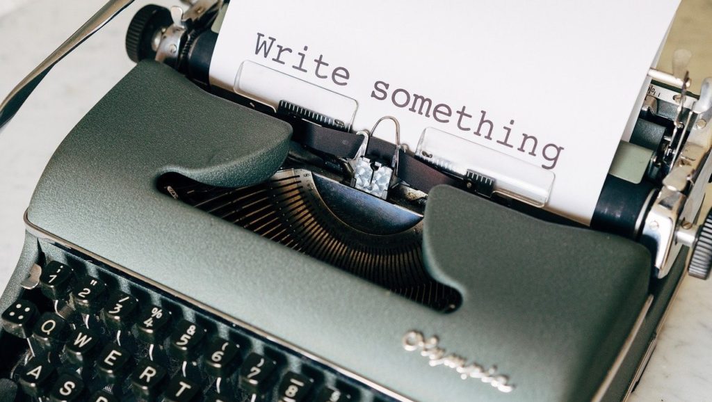 Write something