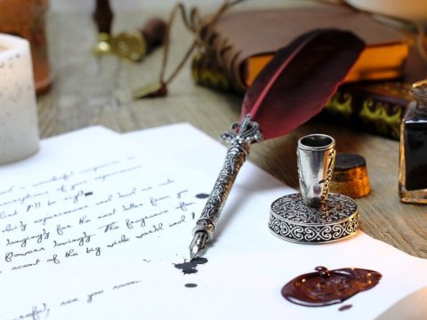 Beautiful Quill & Ink