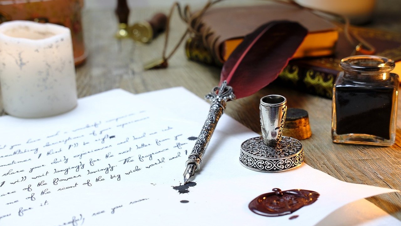 Beautiful Quill & Ink