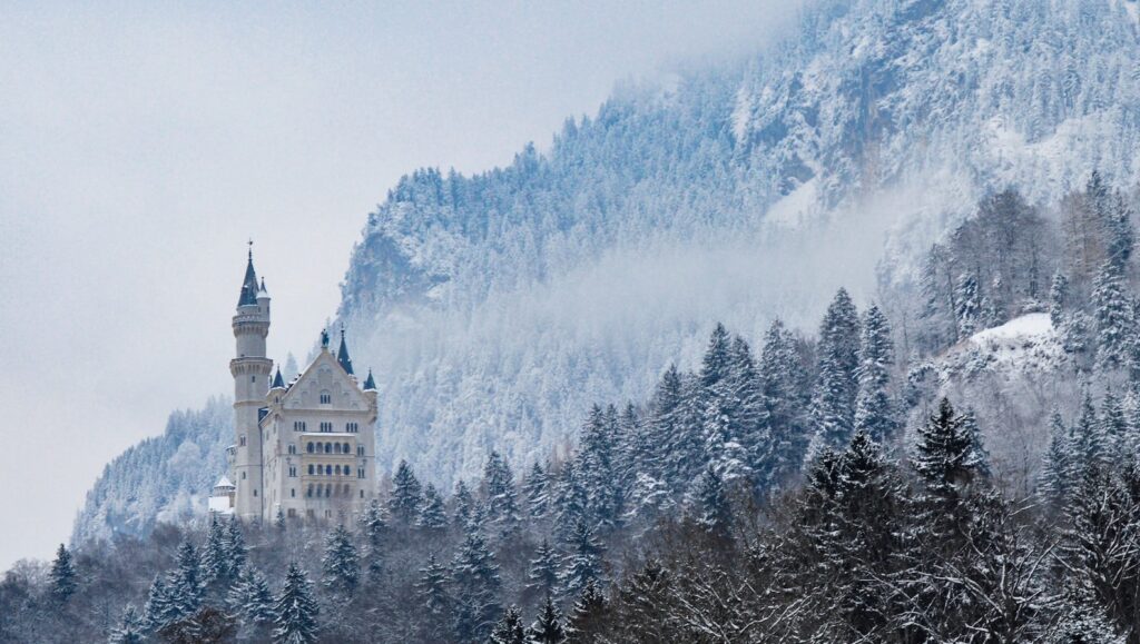 Cinderella's Snowy Castle