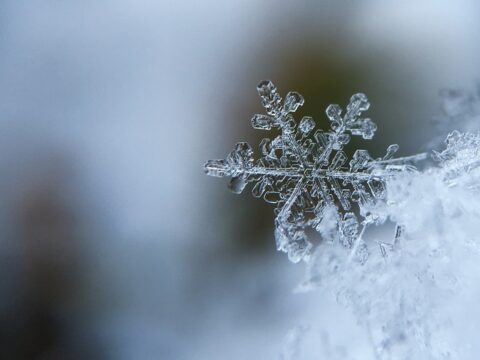 Snowflake Created by the Snow Queen