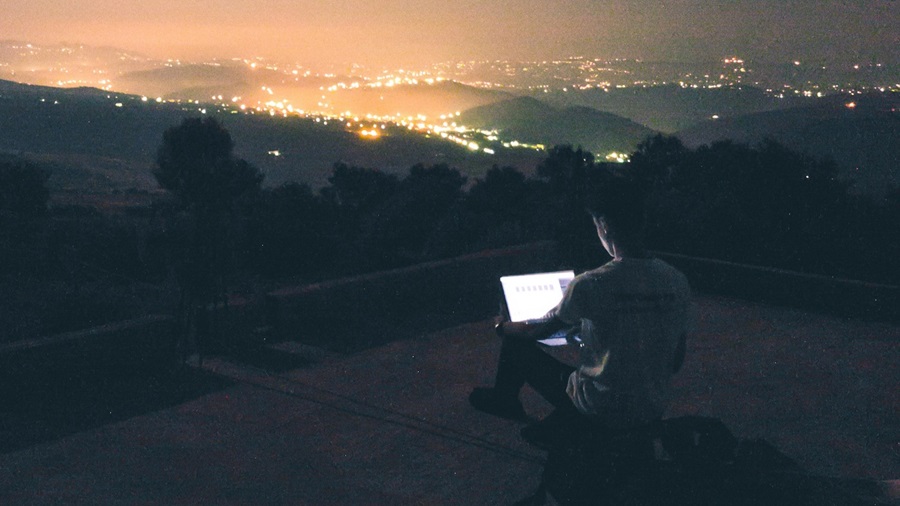 Writing at a Lookout