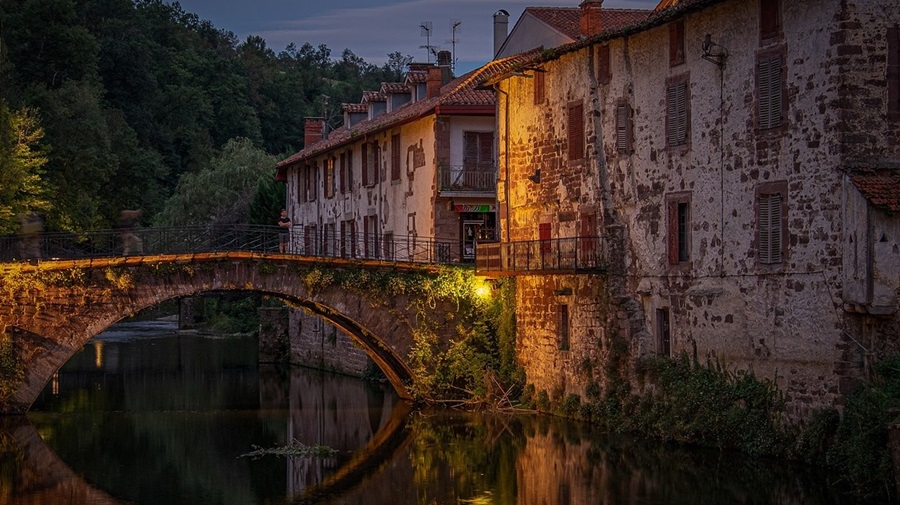 Bridge Over a River